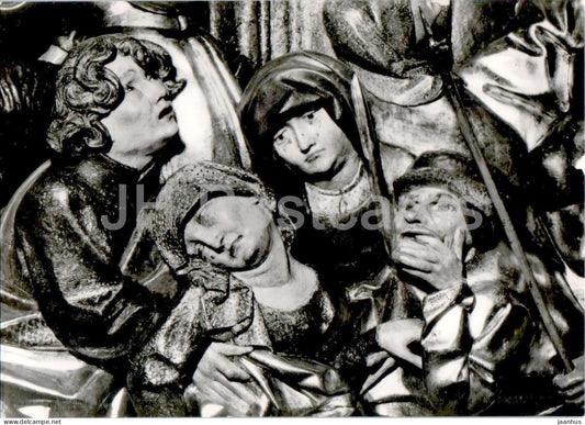 Arhus - Aarhus - Vor Frue Kirke - Detalje af Claus Bergs altertavle - altarpiece - 653 - Denmark - unused - JH Postcards
