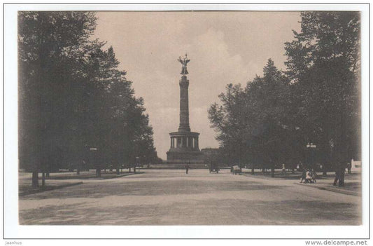 Siegessäule - Berlin - Germany - monument - G. V. B. - old postcard - unused - JH Postcards