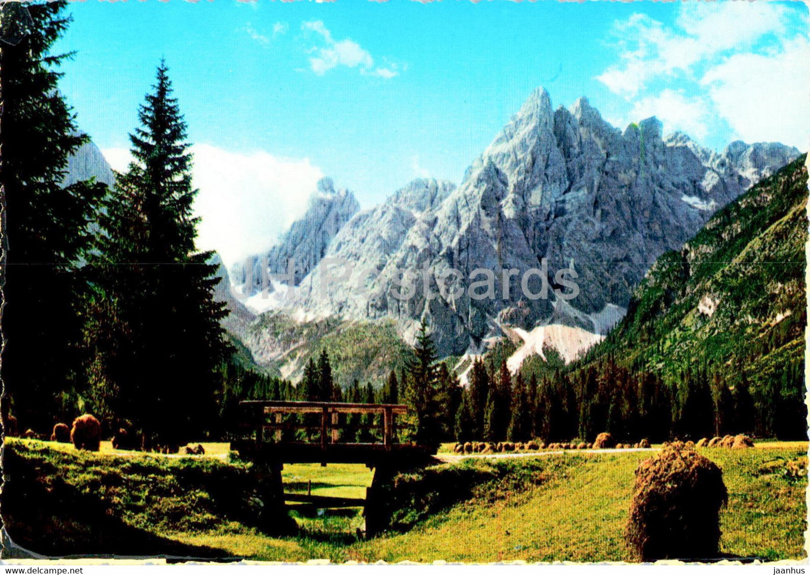 Dolomiti - Piano Fiscalina 1454 m - Cima Undici - Cima Dodici - 1968 - Italy - used - JH Postcards
