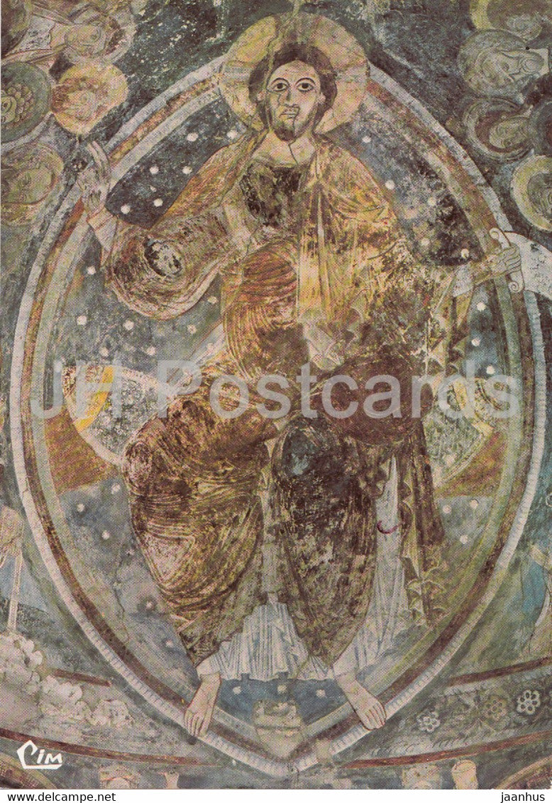 Berze la Ville - Chapelle des Moines de Cluny - Christ en Majeste entre les Apotres et des Saints - France - unused - JH Postcards