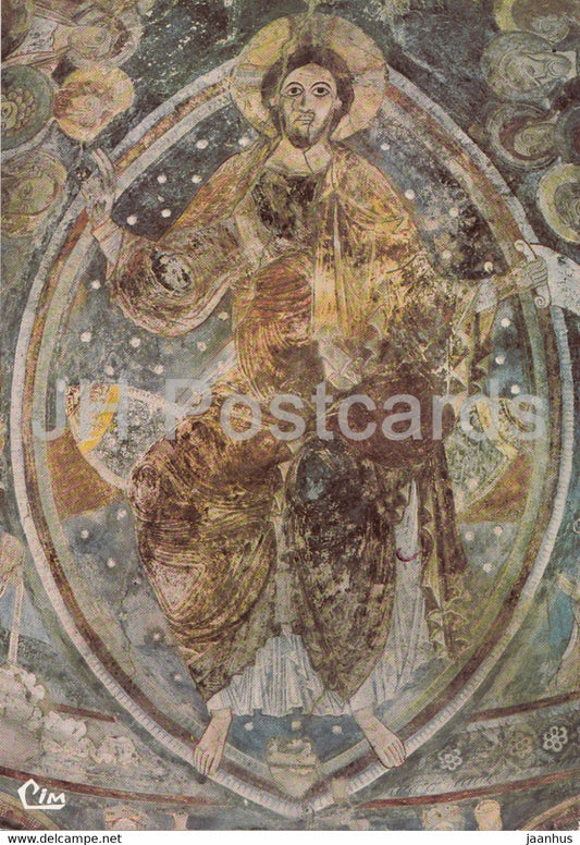 Berze la Ville - Chapelle des Moines de Cluny - Christ en Majeste entre les Apotres et des Saints - France - unused - JH Postcards