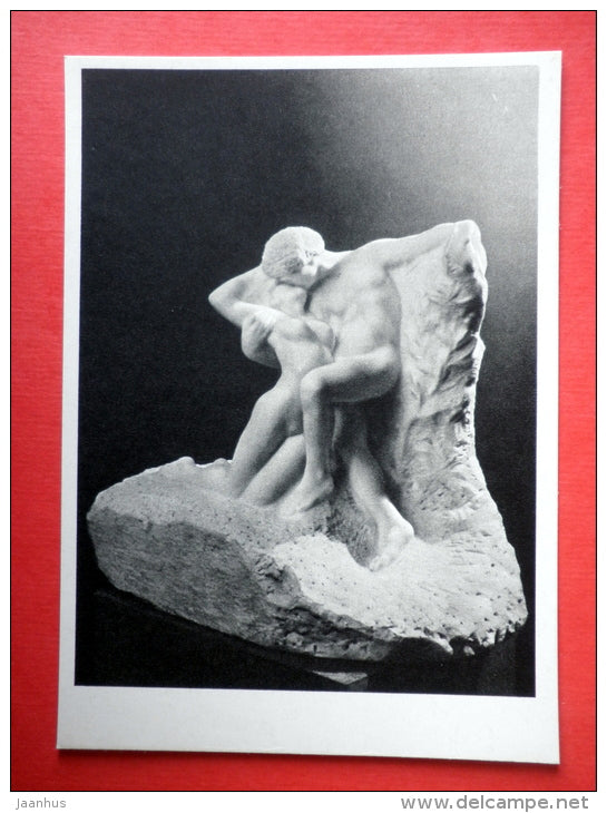 Eternal Spring by Auguste Rodin - sculpture - french art - unused - JH Postcards