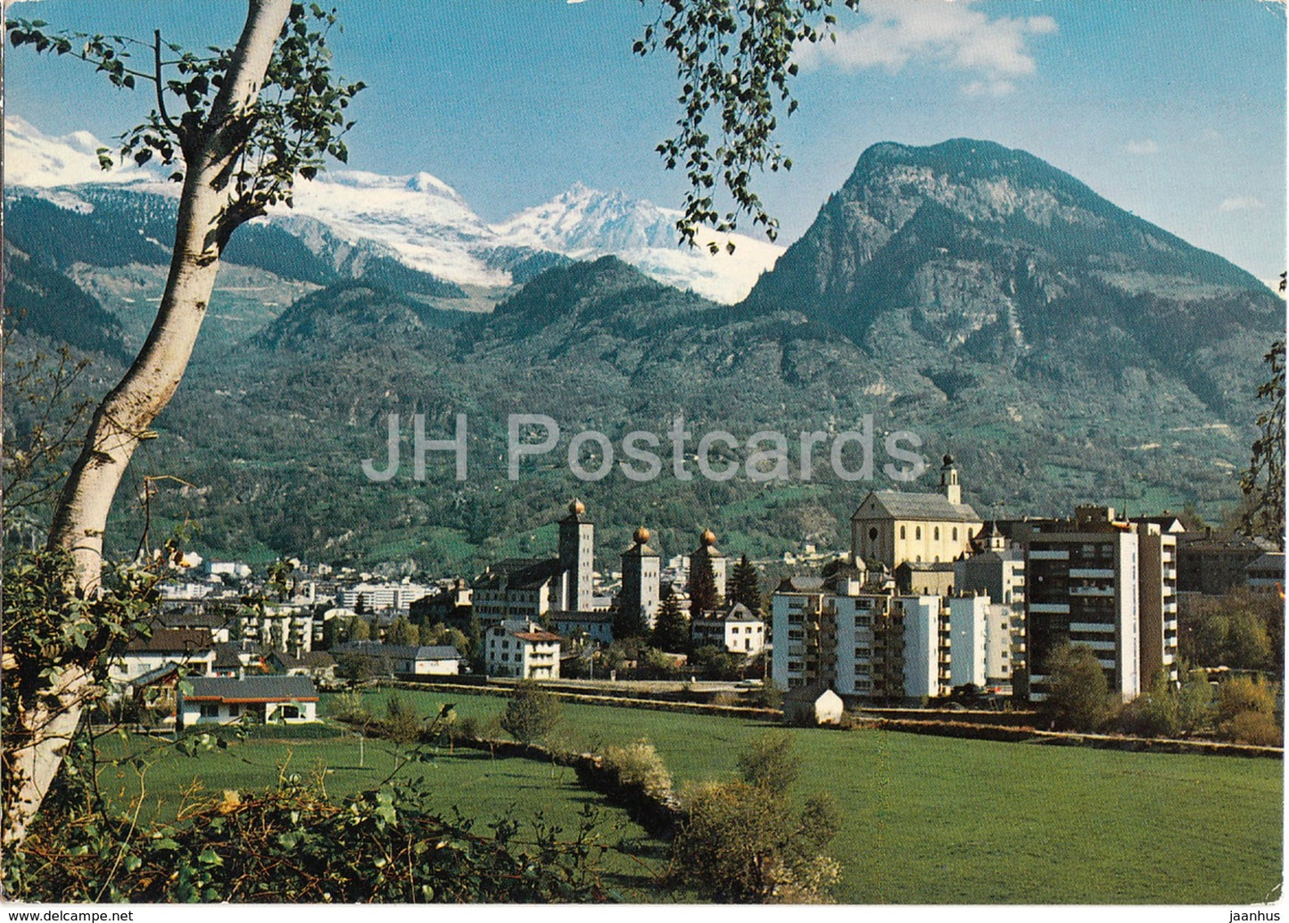 Brig - Wallis - Belalp - Fusshorner - Riederhorn - 1971 - Switzerland - used - JH Postcards
