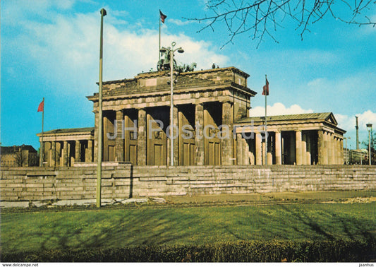 Berlin - Brandenburger Tor - 16 - Germany - unused - JH Postcards