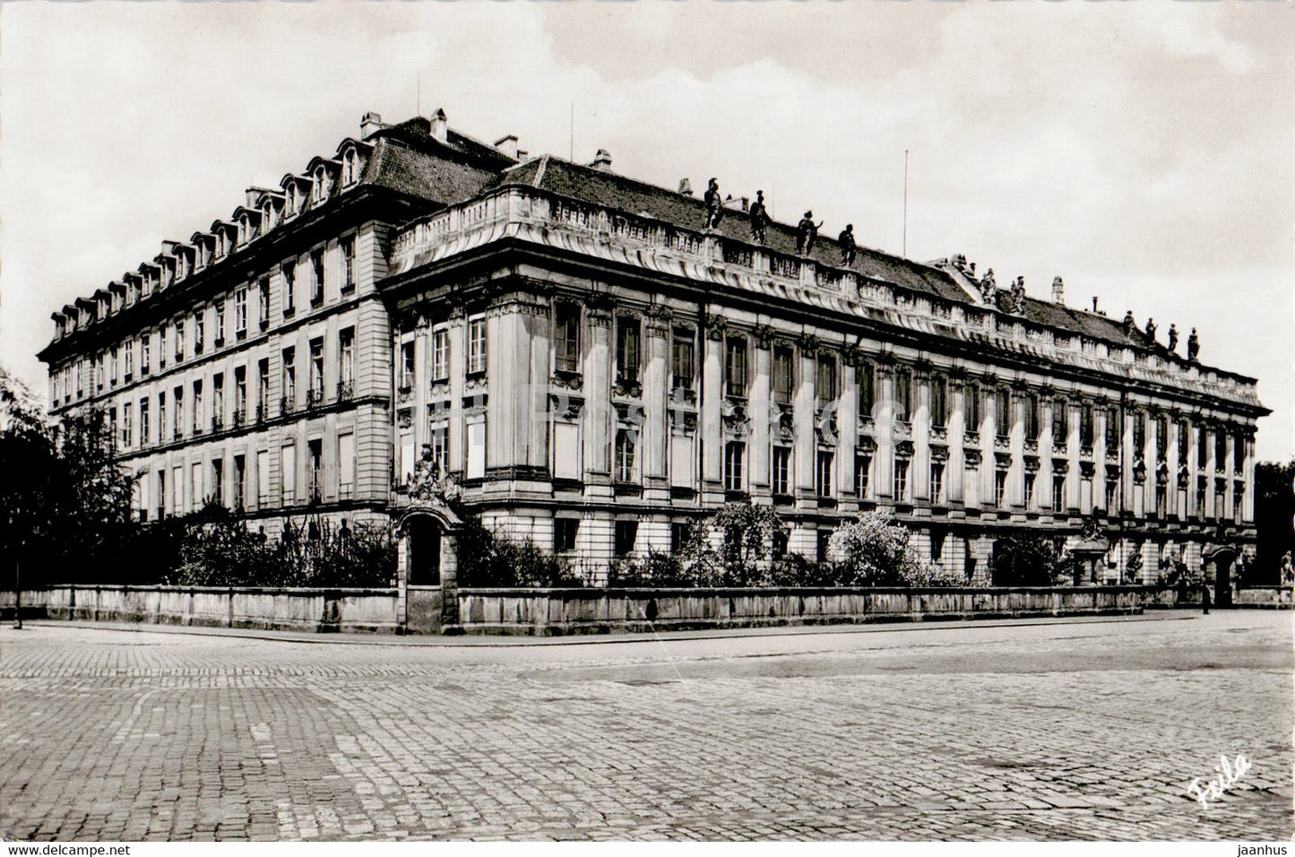 Ansbach - Schloss - castle - old postcard - Germany - used - JH Postcards