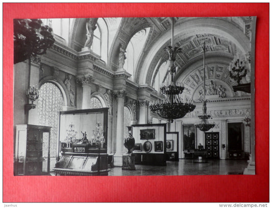 Grand Throne Hall - The Winter Palace - Leningrad - St. Petersburg - 1973 - Russia USSR - unused - JH Postcards