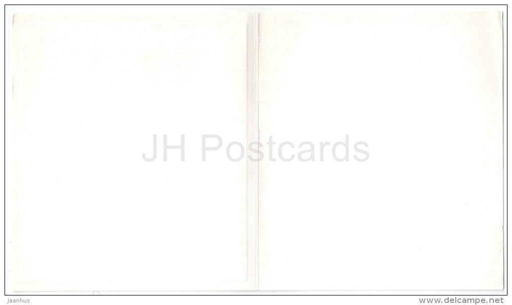 painting by A. Ryabushkin - A Moscow Girl of Seventeenth century - russian art - unused - JH Postcards