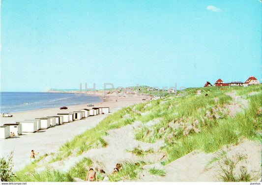 Lokken - The Beach - 1970s - Denmark - used - JH Postcards