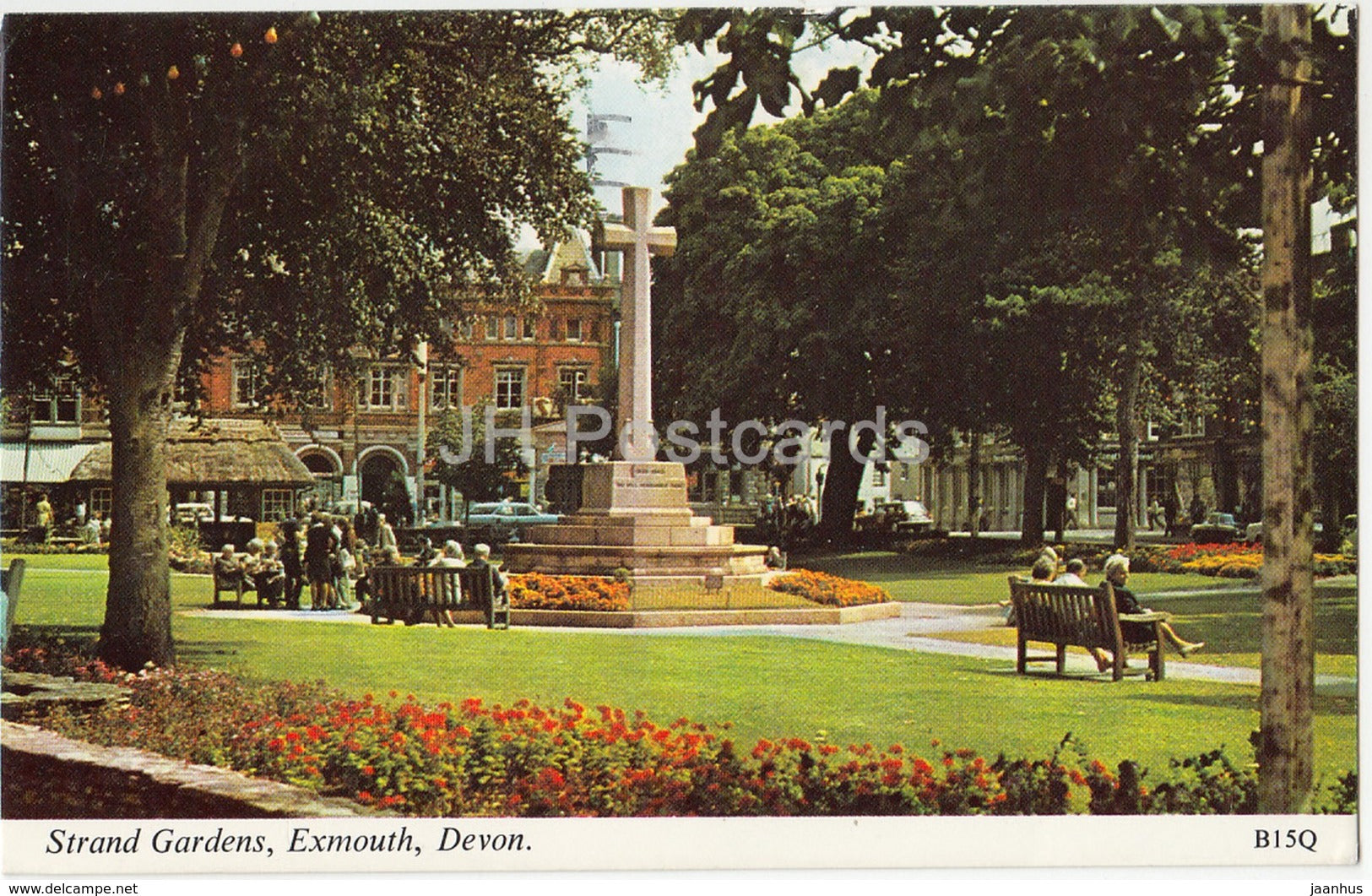 Exmouth - Devon - Strand Gardens - B15Q - 1976 - United Kingdom - England - used - JH Postcards