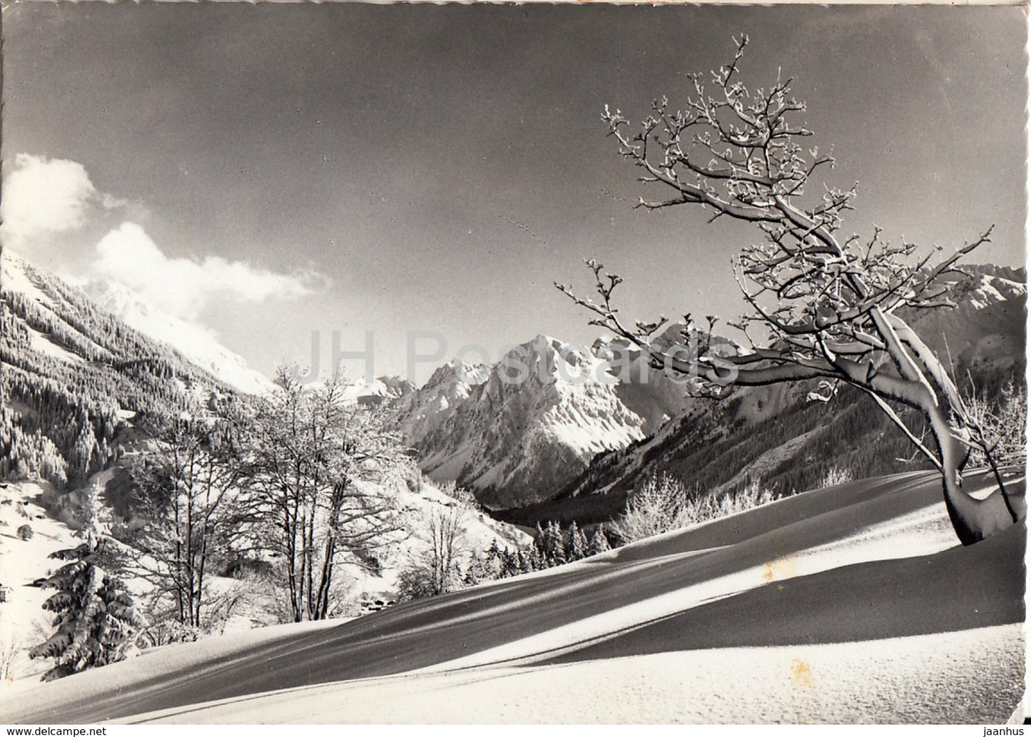 Parsenn - Klosters Abfahrt - 1963 - Switzerland - used - JH Postcards