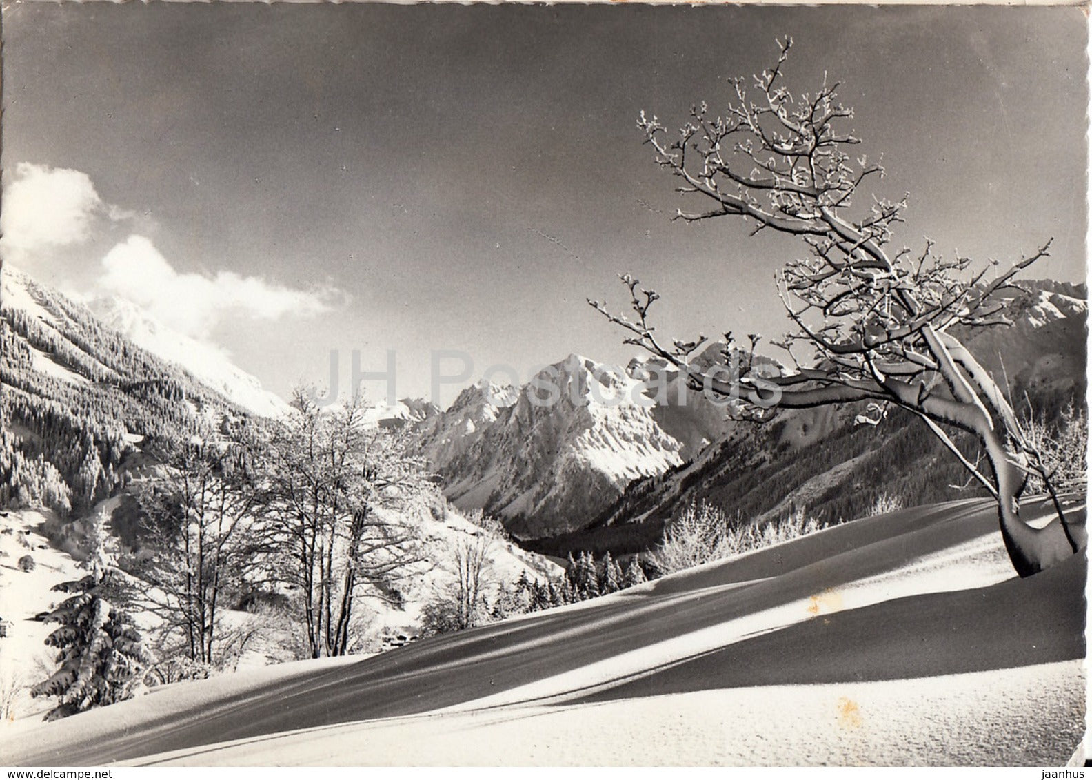 Parsenn - Klosters Abfahrt - 1963 - Switzerland - used - JH Postcards