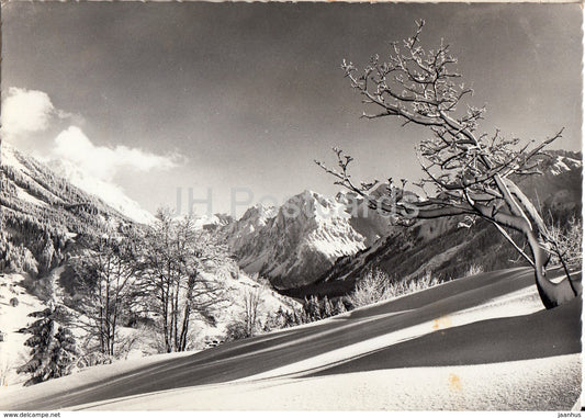 Parsenn - Klosters Abfahrt - 1963 - Switzerland - used - JH Postcards
