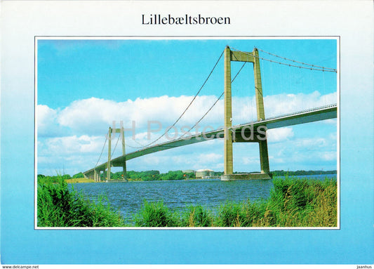 The Bridge across Lillebaelt - Lillebaeltsbroen - Denmark - unused - JH Postcards