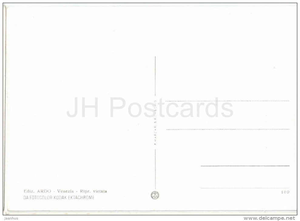 Saluti da Venezia - Piazza San Marco - Venezia - Veneto - 109 - Italia - Italy - unused - JH Postcards