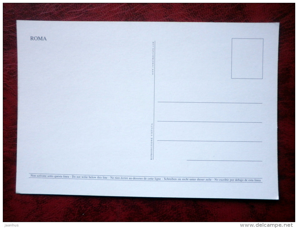Le quattro Basiliche - Four Basilicas of Rome - Rome - Italy - unused - JH Postcards