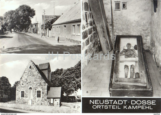 Neustadt Dosse - Ortsteil Kampehl - 700 jahrige Wehrkirche - church - Germany DDR - unused - JH Postcards
