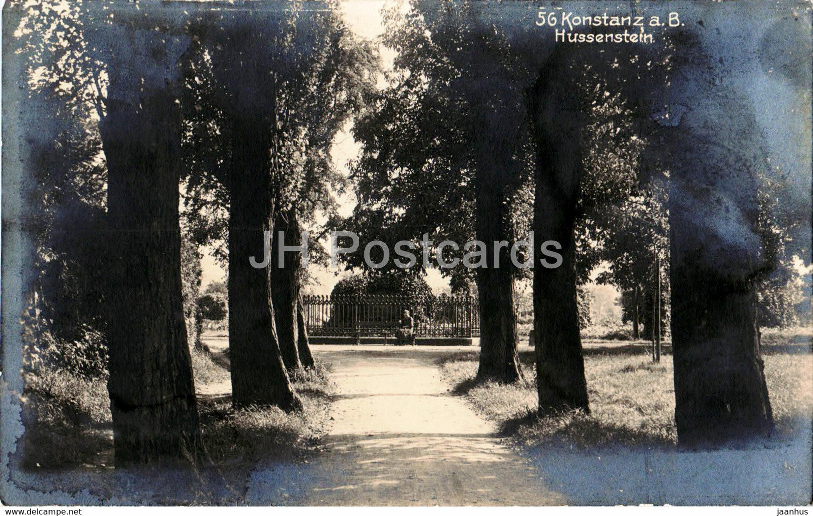 Konstanz a B - Hussenstein - 56 - old postcard - Germany - unused - JH Postcards