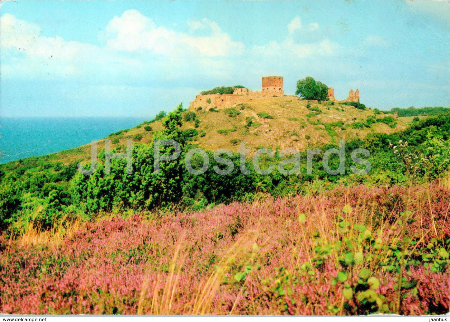 Bornholm - Stoltslyngen med Hammershus ruiner - ruins - 6058 - Denmark - used - JH Postcards