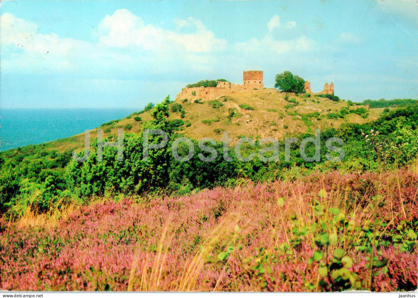 Bornholm - Stoltslyngen med Hammershus ruiner - ruins - 6058 - Denmark - used - JH Postcards