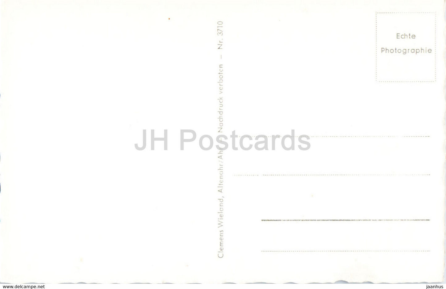 Altenahr - Ahr mit Burg - alte Postkarte - Deutschland - unbenutzt