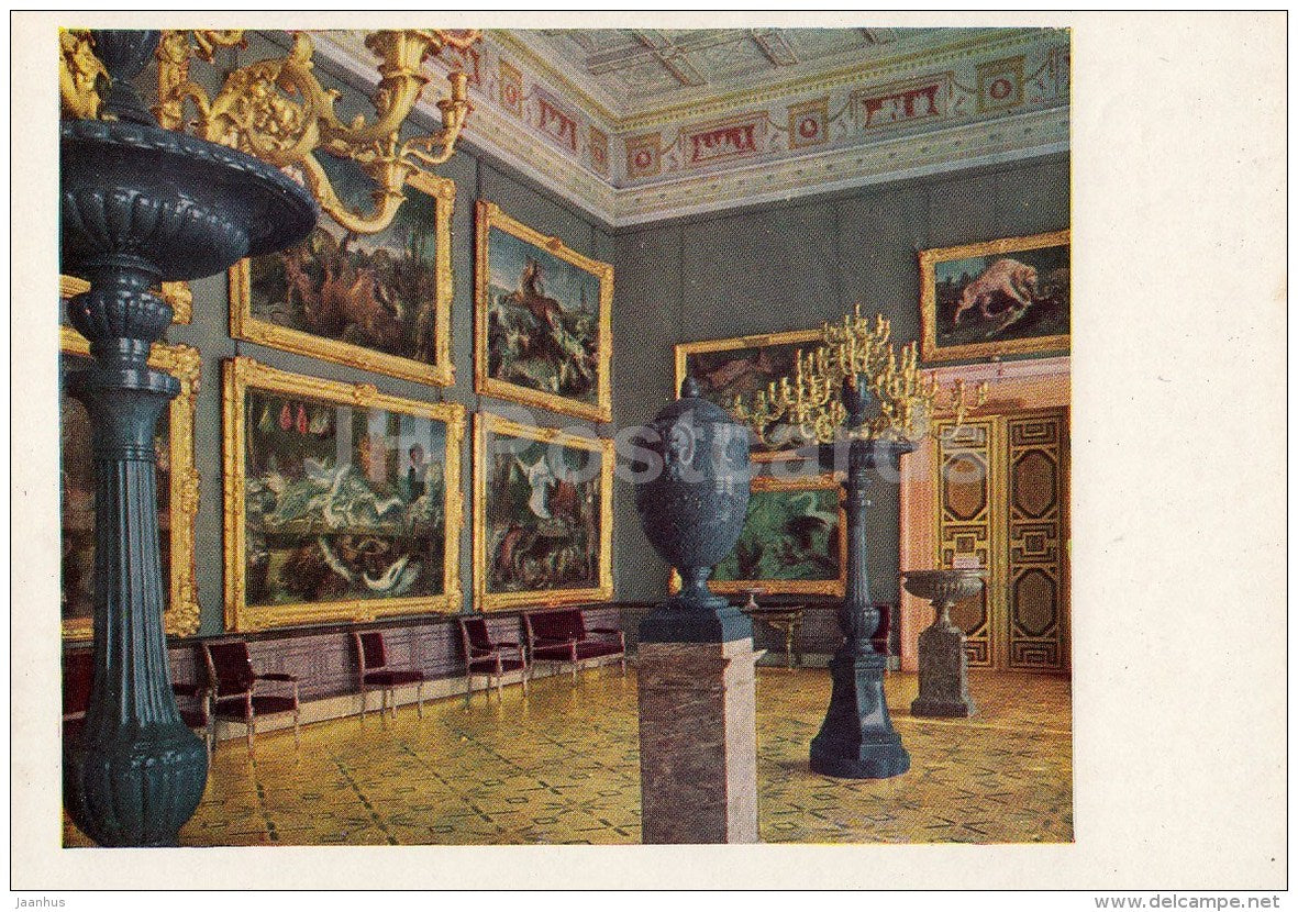 Sneyders Hall - Hermitage - St. Petersburg - Leningrad - Russia USSR - 1963 - unused - JH Postcards