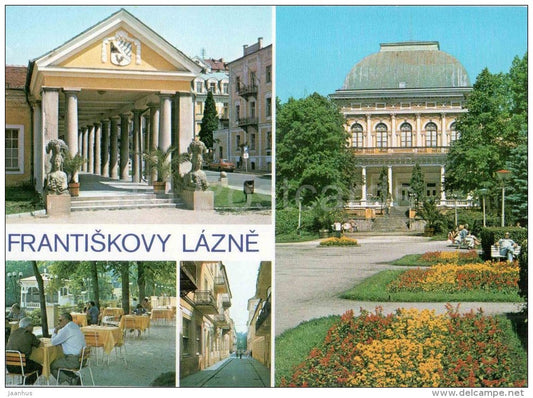 Františkovy Lazne - Czechoslovakia - Czech - unused - JH Postcards