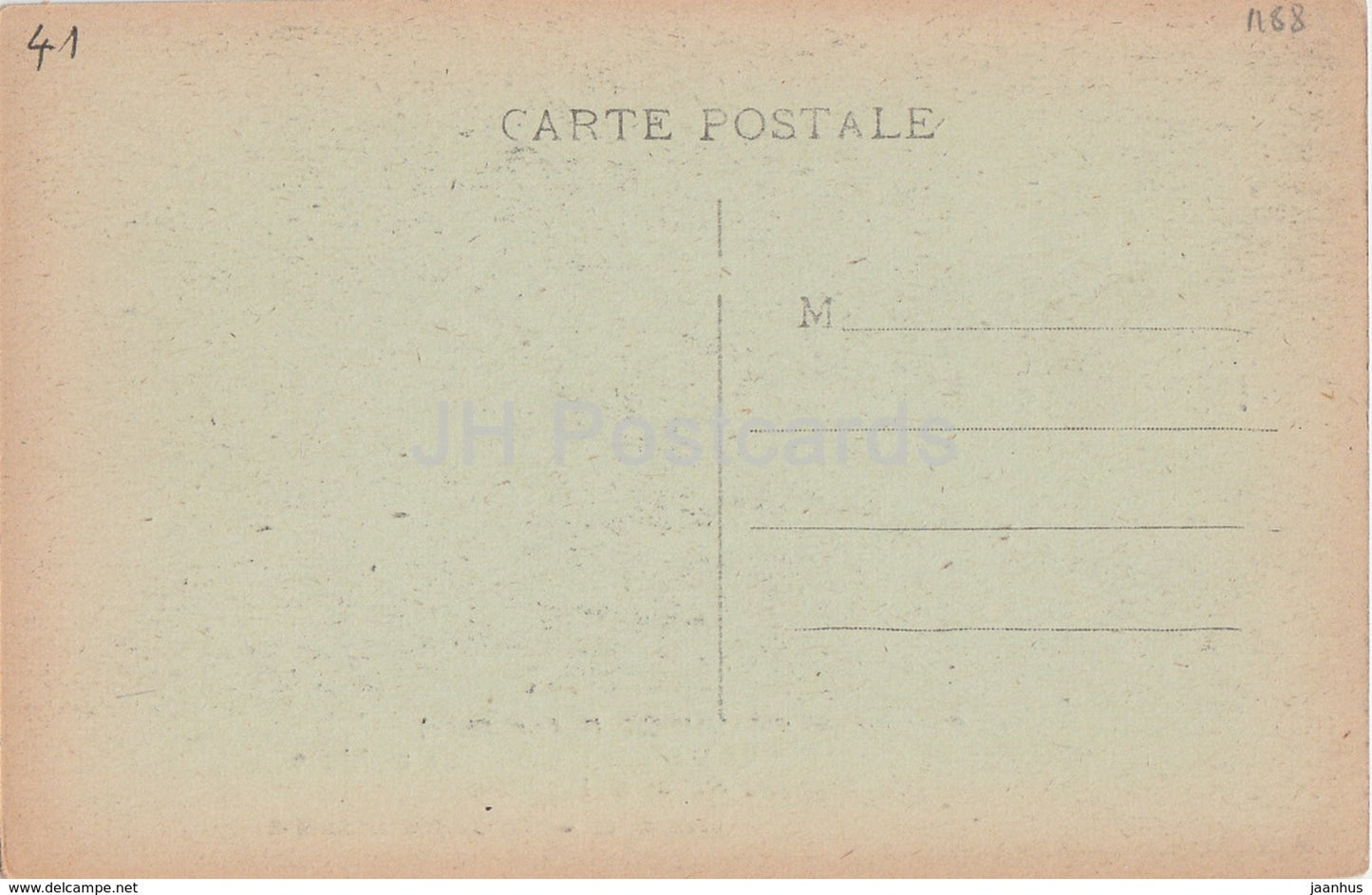 Chateau de Chaumont - Chambre de Catherine de Medicis - Tapisserie gothique - castle - old postcard - France - unused