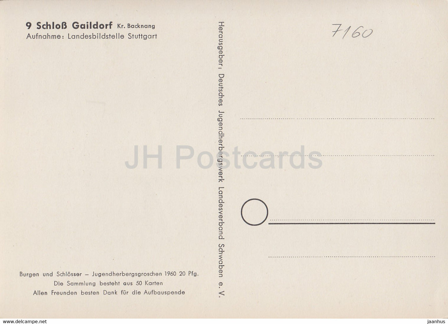 Schloss Gaildorf - castle - Germany - unused