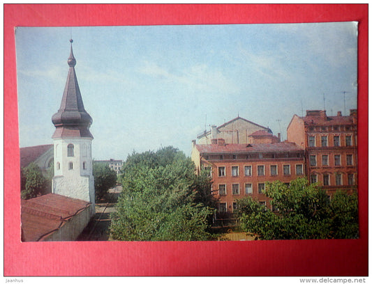 Town Hall tower - Vyborg - Viipuri - 1984 - Russia USSR - unused - JH Postcards