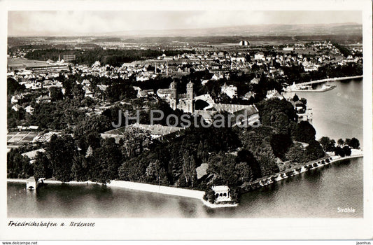 Friedrichshafen a Bodense - Strahle - old postcard - 1950 - Germany - used - JH Postcards