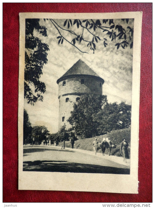 Kiek in de Kök tower - Old Town - Tallinn - nr 129 - 1920s-1930s - Estonia - unused - JH Postcards
