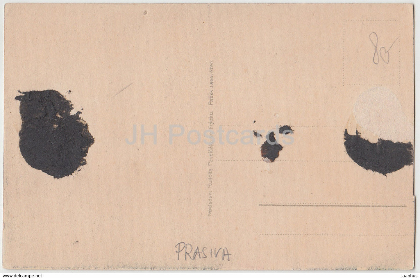 Kostelicek na Prasive - Prasiva - church - old postcard - Czech Republic - unused