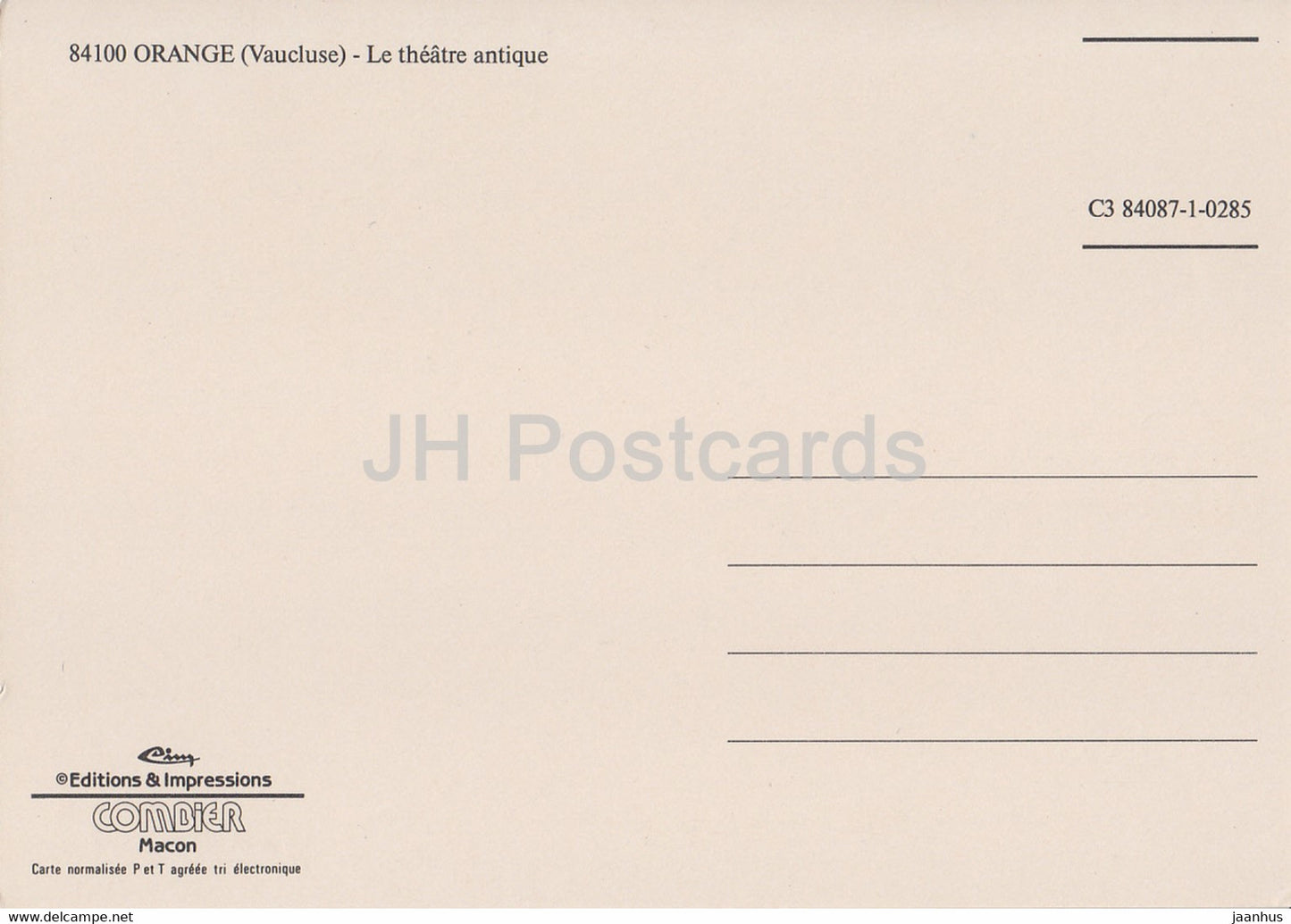 Orange - Le Theatre Antique - Antique World - 84100 - France - inutilisé