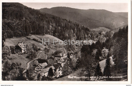 Bad Rippoldsau 600 m - Schwarzwald - Germany - used - JH Postcards