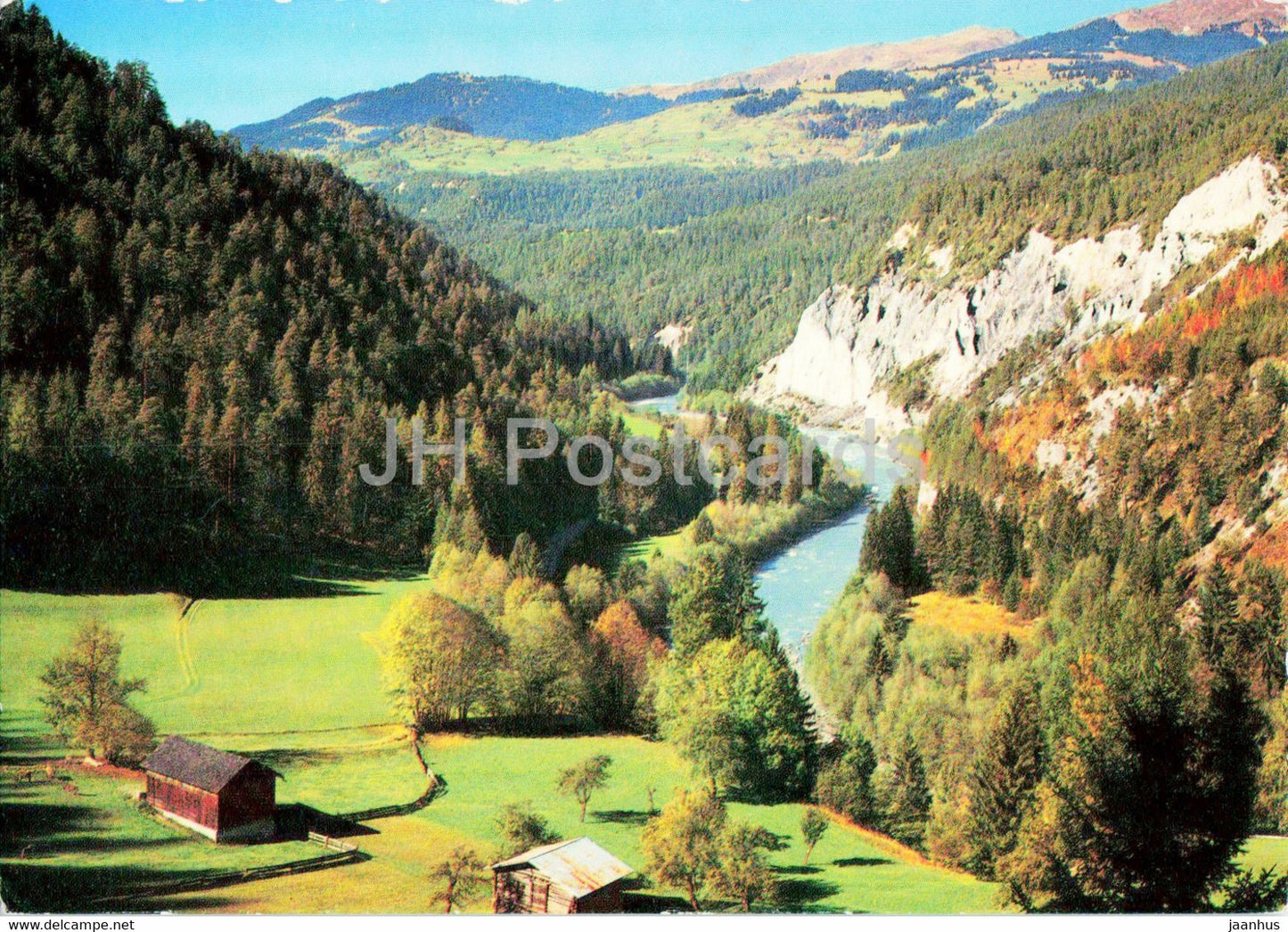 Hinterrhein - GR - Switzerland - unused - JH Postcards