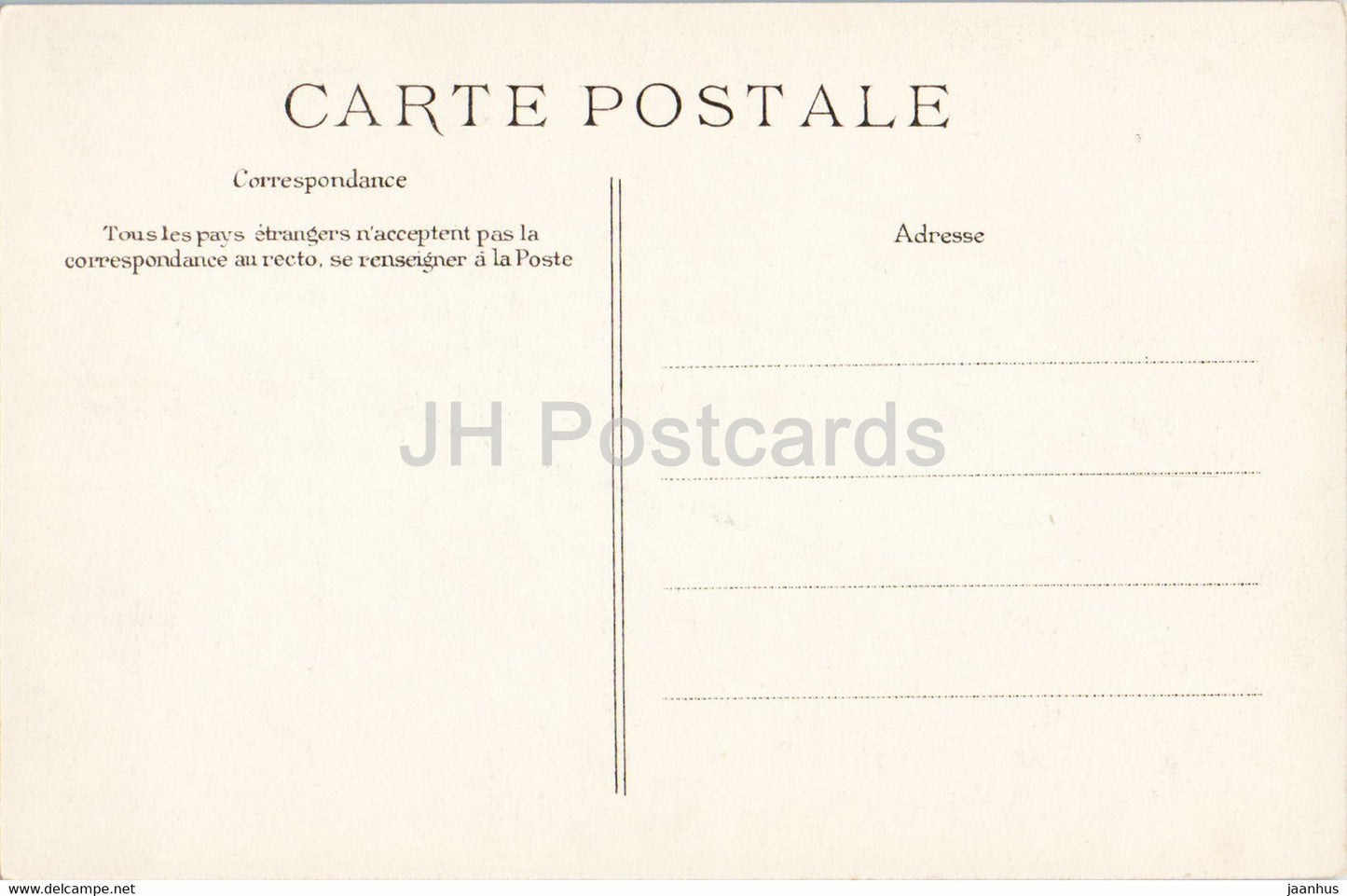 Versailles - Statue de Louis XIV - Cour de Marbre et Pavillon Dufour - monument - 258 - old postcard - France - unused