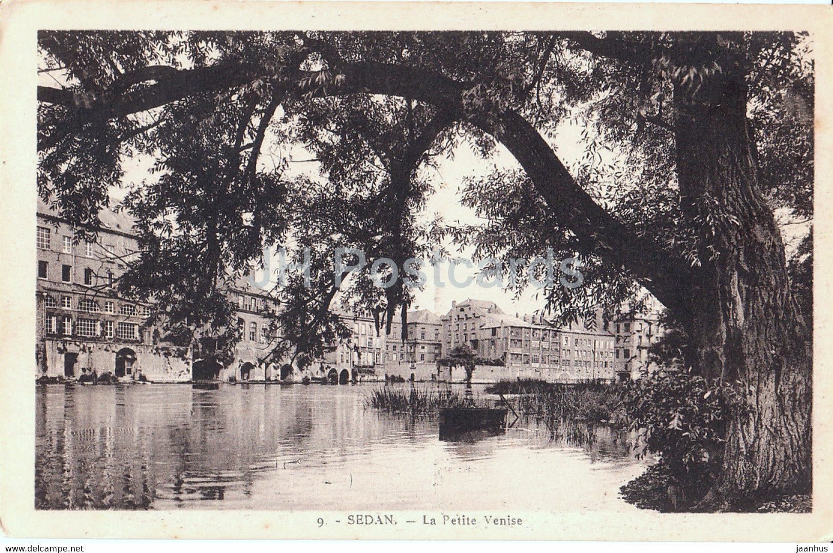 Sedan - La Petite Venise - 9 - old postcard - France - unused - JH Postcards