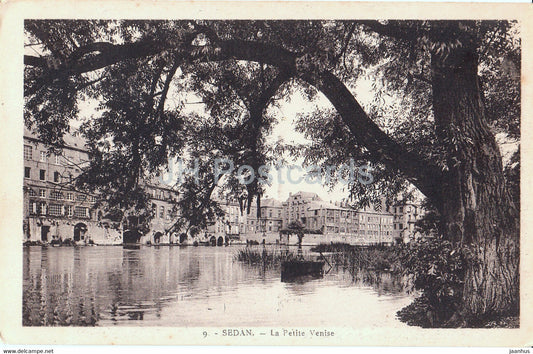 Sedan - La Petite Venise - 9 - old postcard - France - unused - JH Postcards