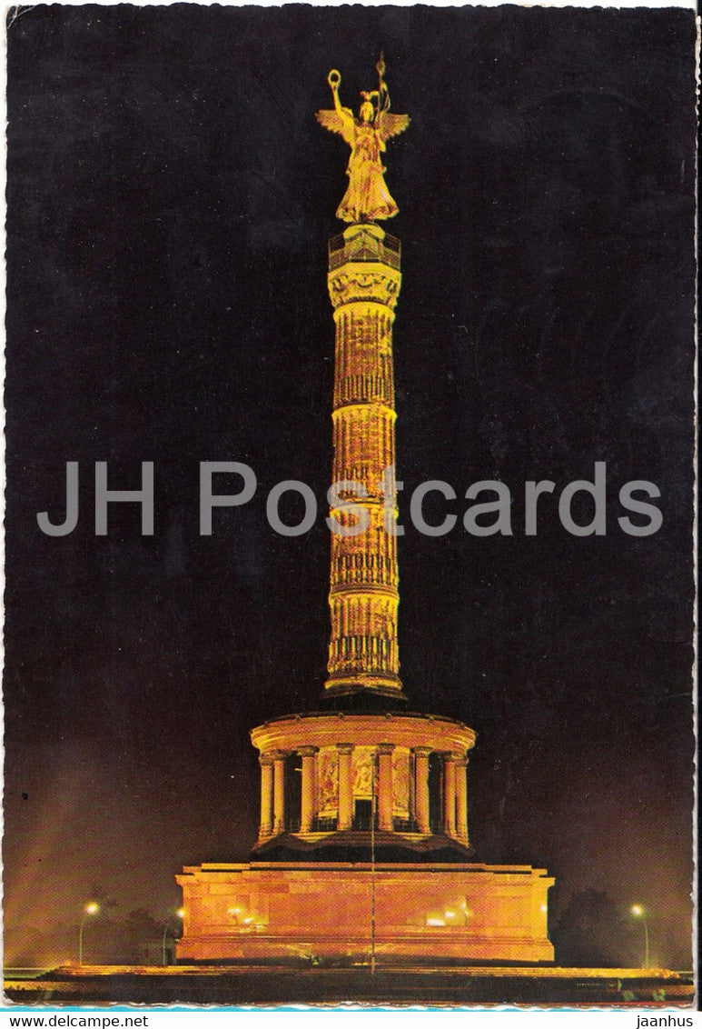 Berlin - Siegessaule - 1962 - Germany - used - JH Postcards