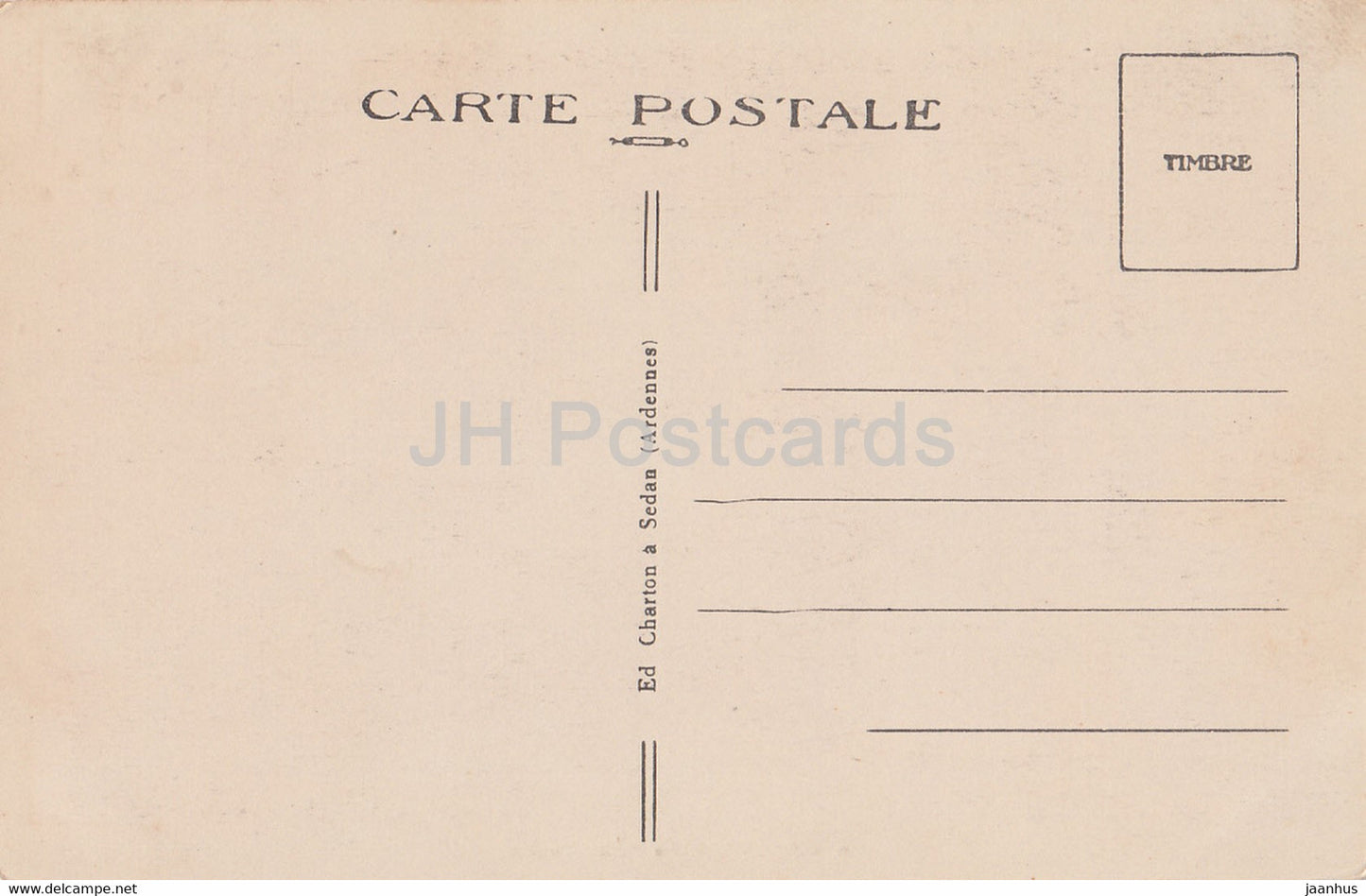 Sedan - La Petite Venise - 9 - old postcard - France - unused