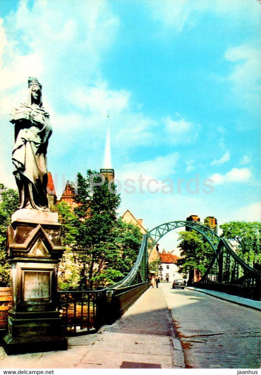 Wroclaw - Most Tumski - bridge - Poland - unused - JH Postcards