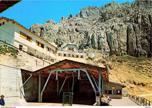 Rosengarten - Kolner Hutte - Gondellift Bergstation - Catinaccio - Rifugio Coronelle - Italy - unused - JH Postcards