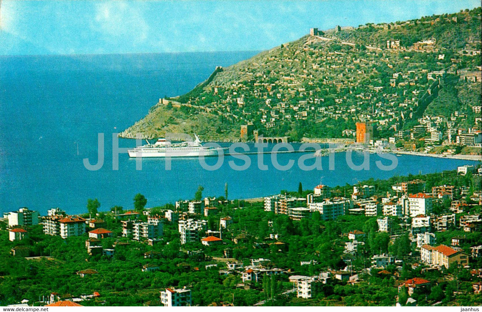 Alanya - Toroslardan Sehre bir bakis - A View from the Taurus to the City -  131 - Turkey - unused - JH Postcards