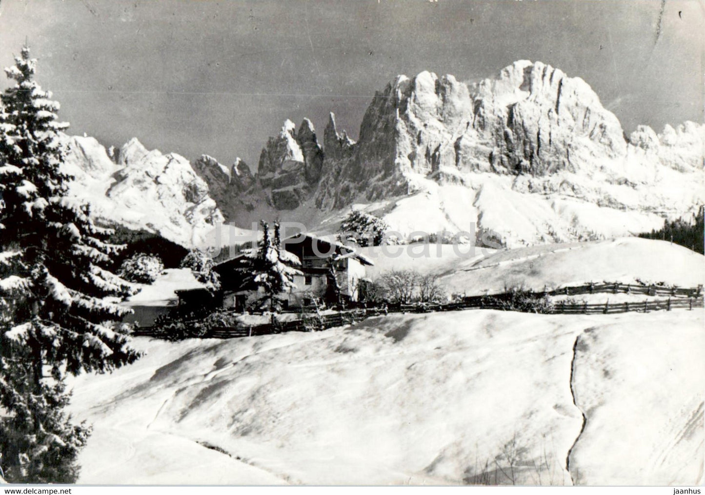 Il Catinaccio presso Bolzano  - Der Rosengarten bei Bozen - 1967 - Italy - used - JH Postcards