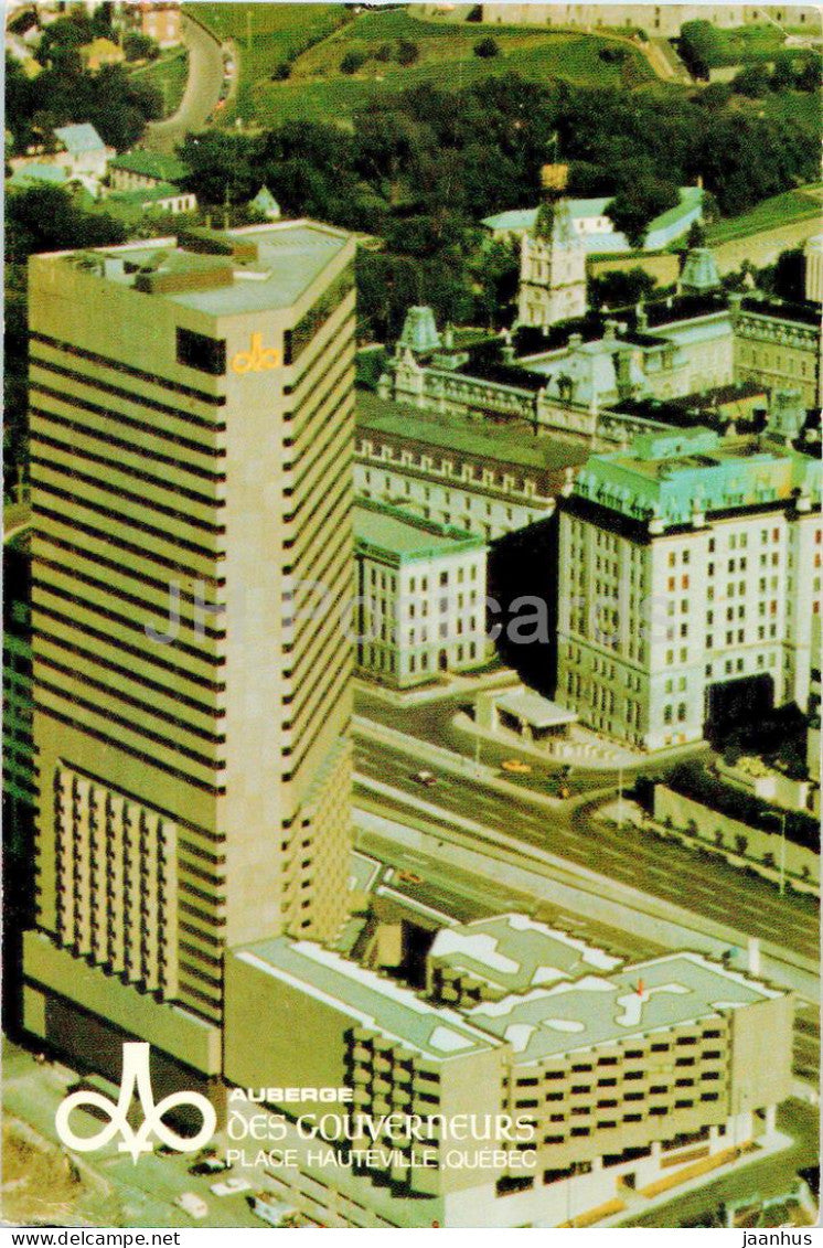 Quebec - Auberge - Des Gouverneurs Place Hauteville - Canada - unused - JH Postcards