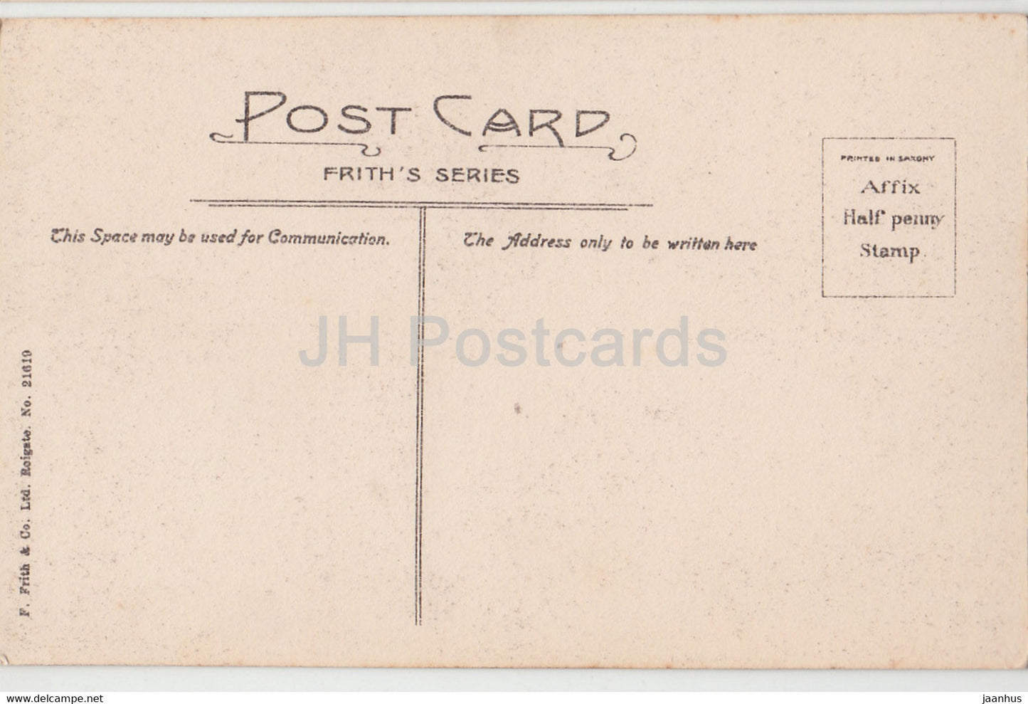 Sharpham - River Dart - Boot - 21619 - alte Postkarte - England - Vereinigtes Königreich - unbenutzt