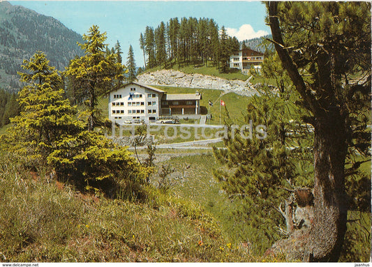 Ferienhaus Scalotta - Marmorera - 1970s - Switzerland - used - JH Postcards