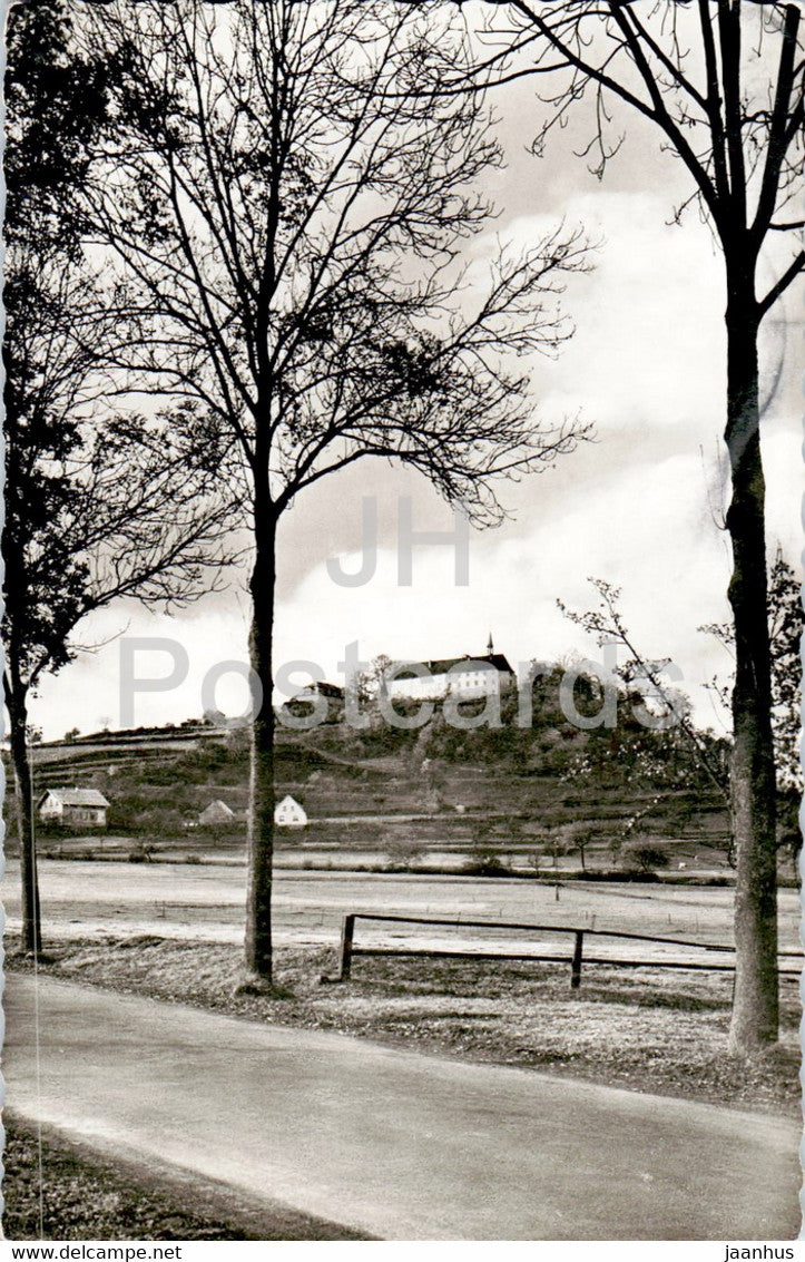 Die Rhon - Kloster Volkersberg - old postcard - Germany - used - JH Postcards