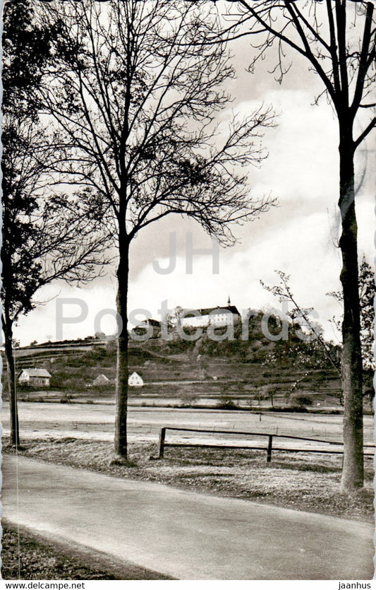 Die Rhon - Kloster Volkersberg - old postcard - Germany - used - JH Postcards