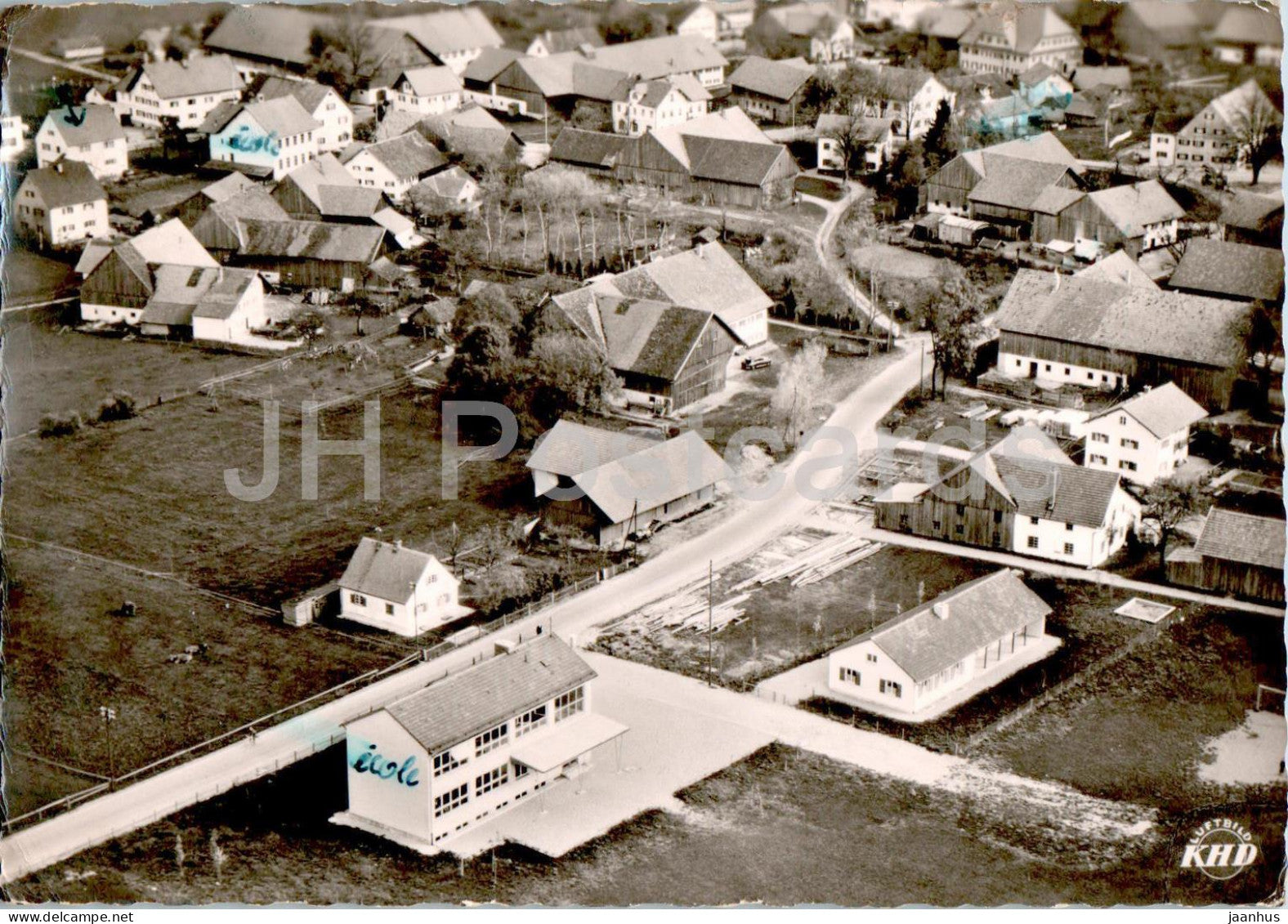 Obergermaringen b Kaufbeuren - Luftbild KHD - aerial view - 1161 - Germany - used